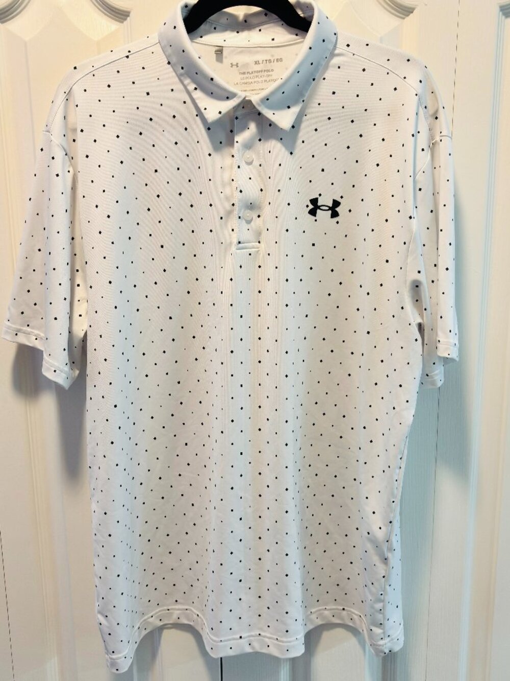 Under Armour Men's White Performance Polo Shirt XL Golf Athletic Casual - Picture 1 of 9
